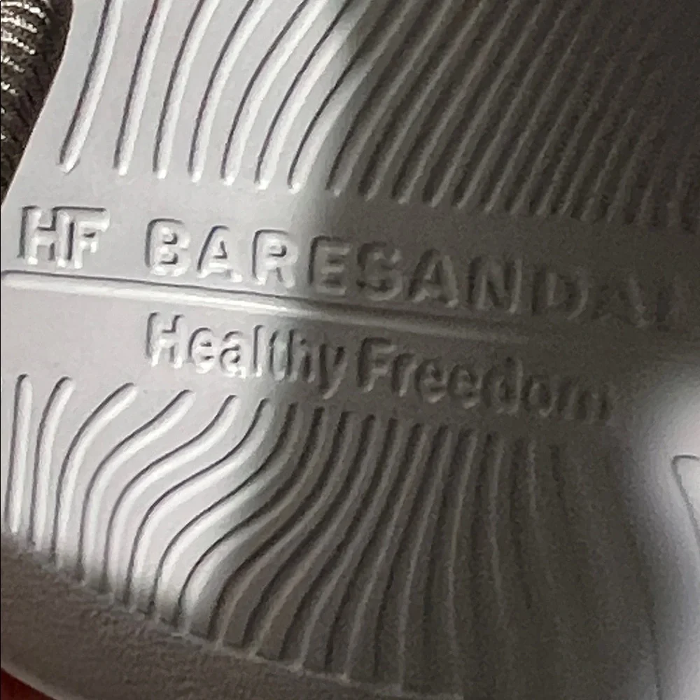 Hike Footwear Baresandals IV  Ergonomic Footbed Barefoot Sandals gray mens 7/7.5
